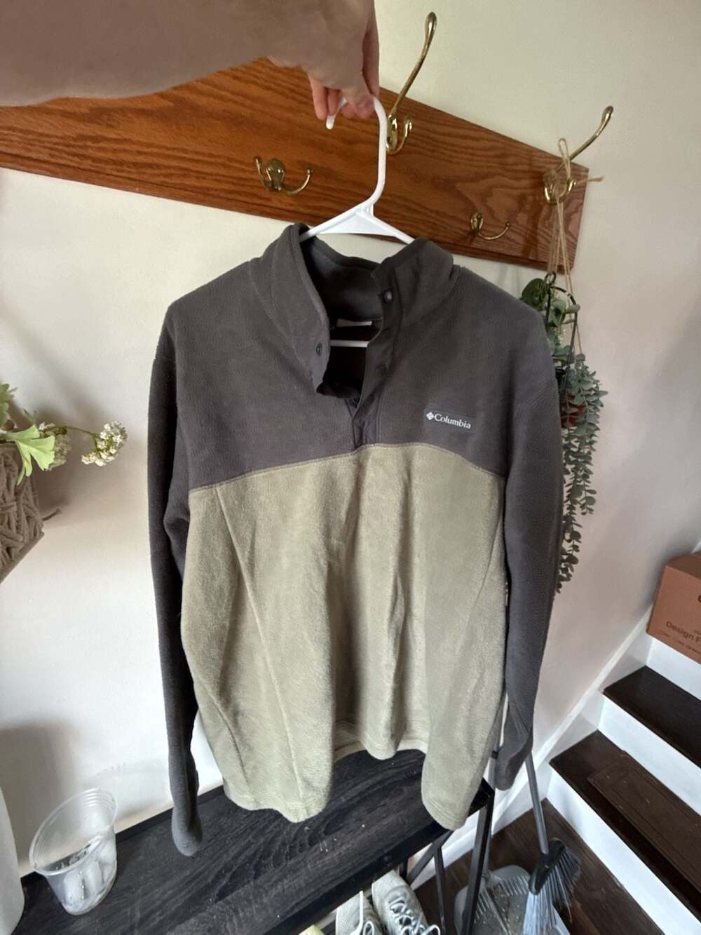 Columbia Steens Mountain Half-Snap Fleece Pullover Size L